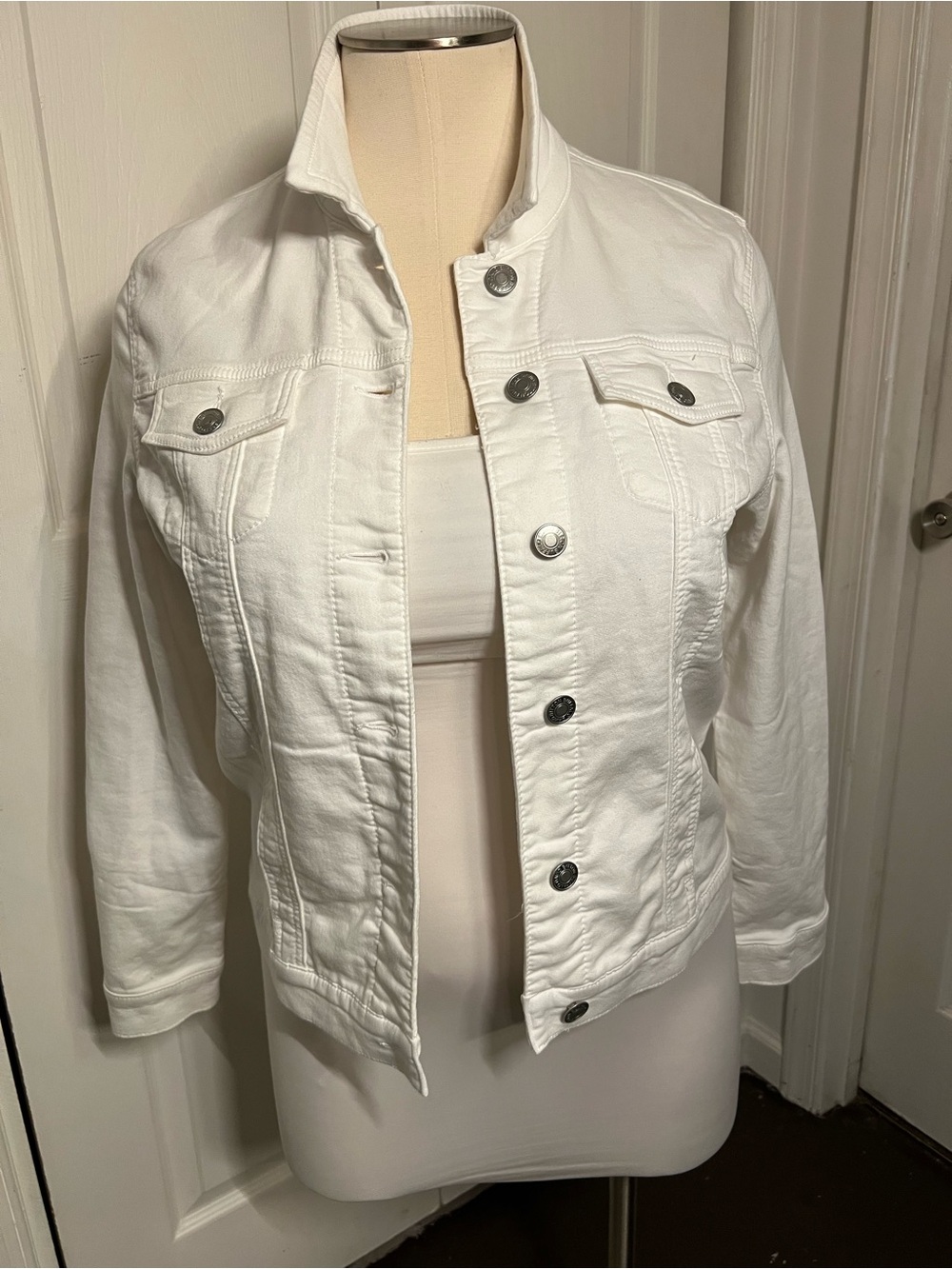 Buffalo by David Button White Women's Jacket